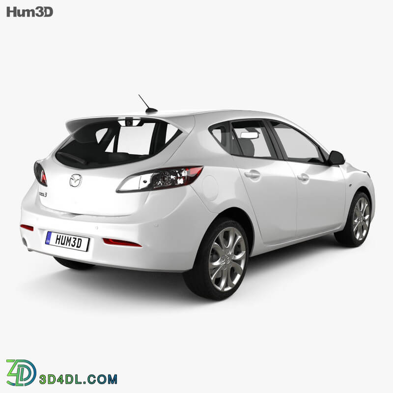 Hum3D Mazda 3 hatchback 2011