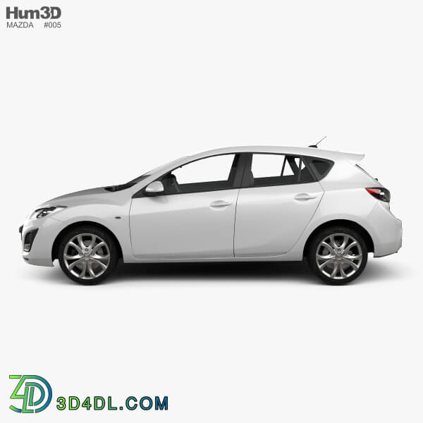 Hum3D Mazda 3 hatchback 2011