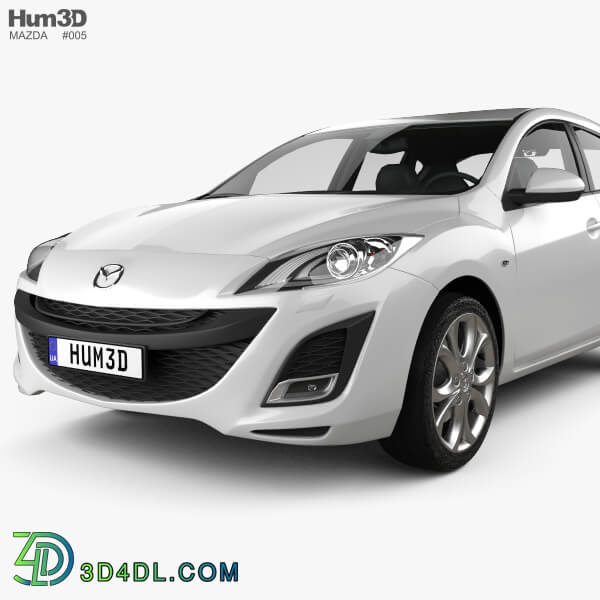 Hum3D Mazda 3 hatchback 2011