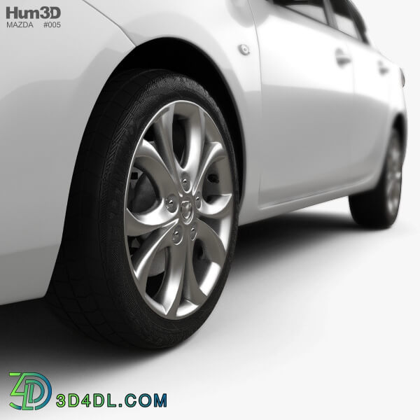 Hum3D Mazda 3 hatchback 2011