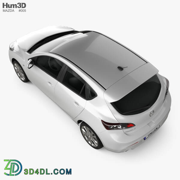 Hum3D Mazda 3 hatchback 2011