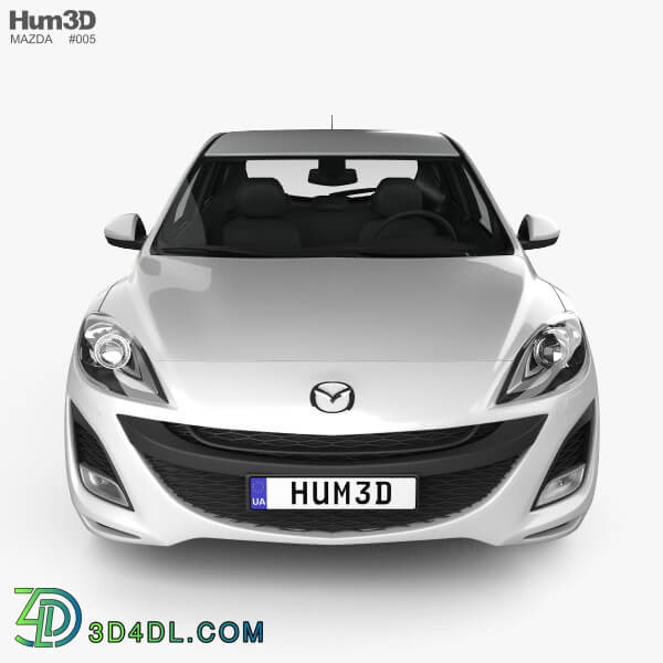 Hum3D Mazda 3 hatchback 2011