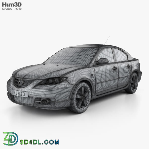 Hum3D Mazda 3 sedan S 2005