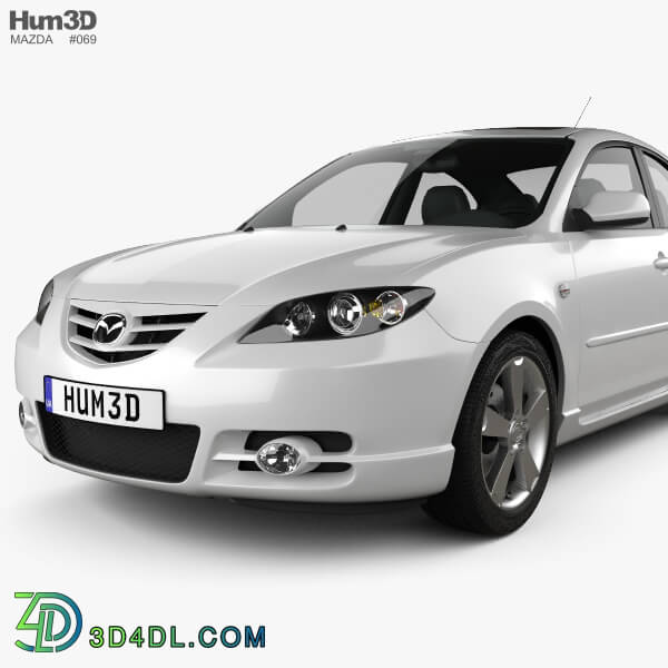 Hum3D Mazda 3 sedan S 2005