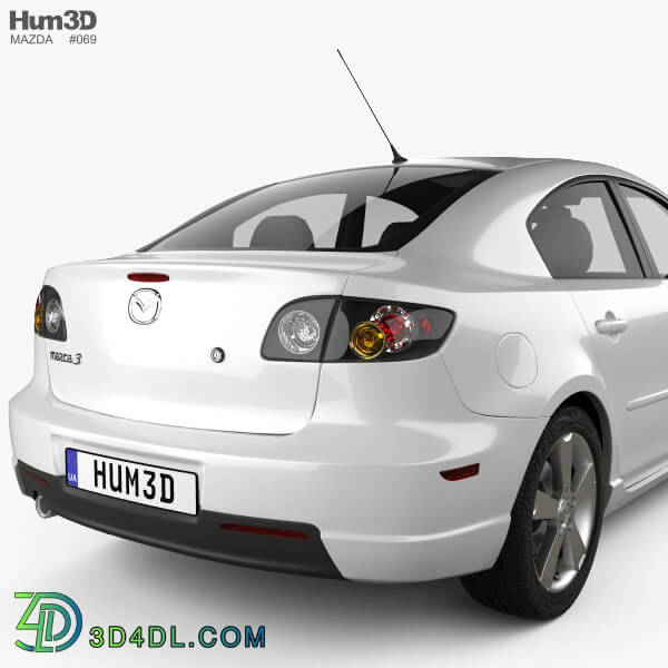 Hum3D Mazda 3 sedan S 2005