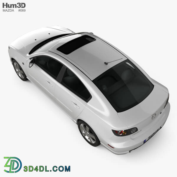 Hum3D Mazda 3 sedan S 2005