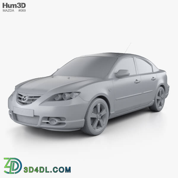 Hum3D Mazda 3 sedan S 2005