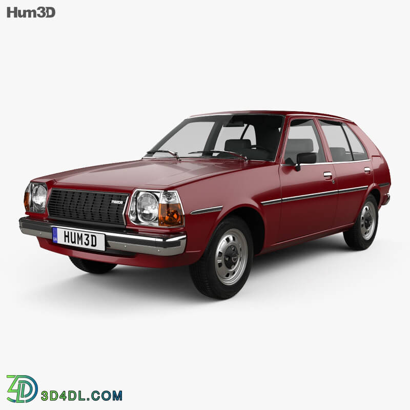 Hum3D Mazda 323 (Familia) 1978