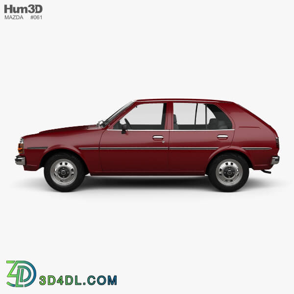 Hum3D Mazda 323 (Familia) 1978