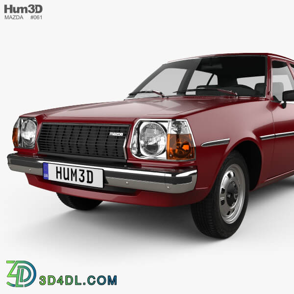 Hum3D Mazda 323 (Familia) 1978