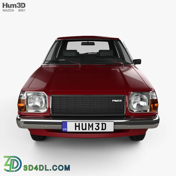 Hum3D Mazda 323 (Familia) 1978