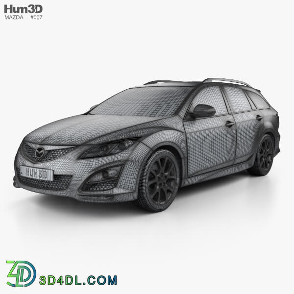 Hum3D Mazda 6 Wagon 2011