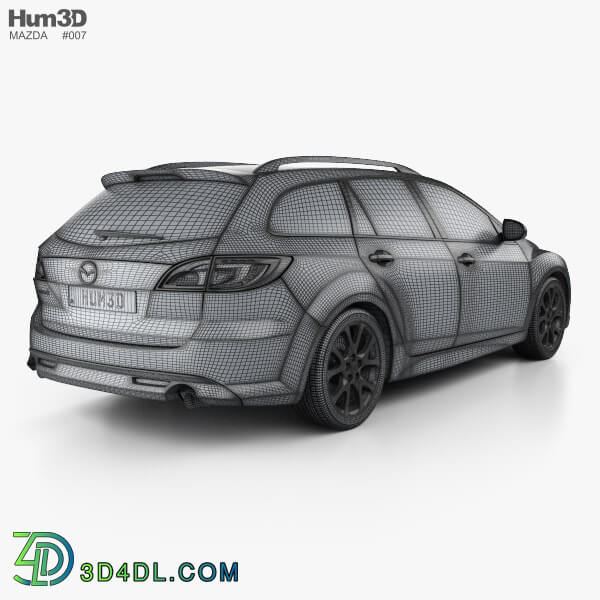 Hum3D Mazda 6 Wagon 2011