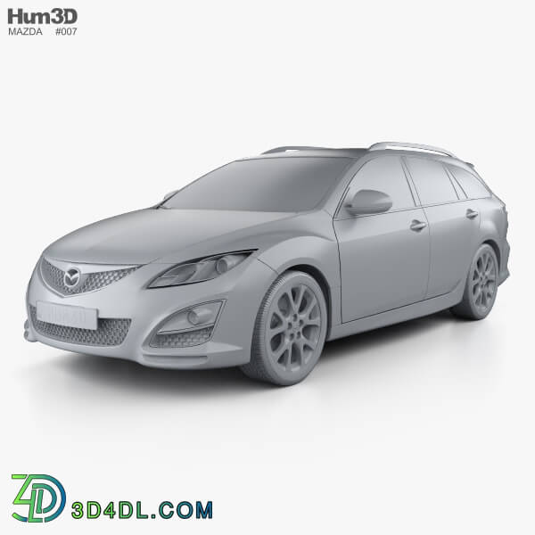 Hum3D Mazda 6 Wagon 2011