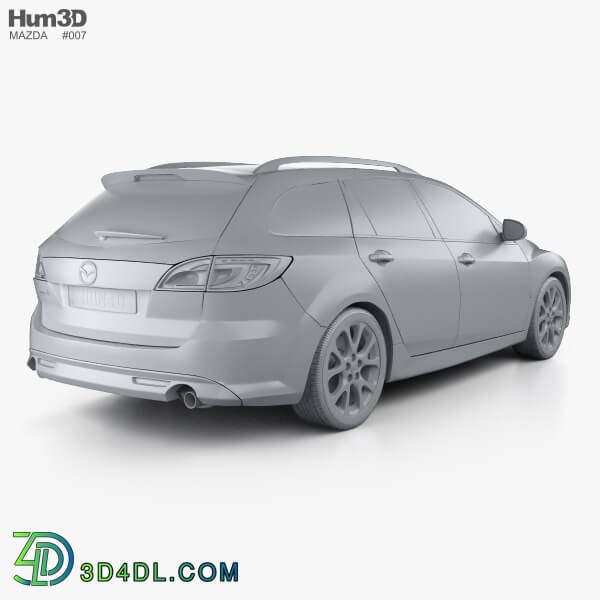 Hum3D Mazda 6 Wagon 2011