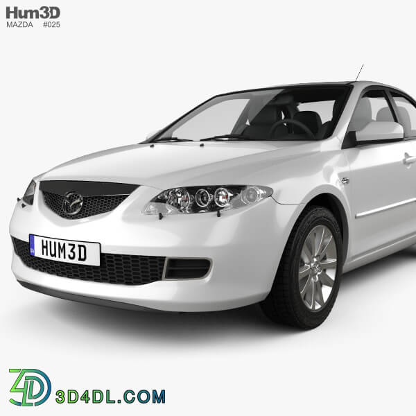 Hum3D Mazda 6 sedan 2002