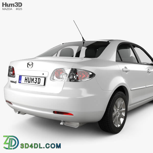 Hum3D Mazda 6 sedan 2002