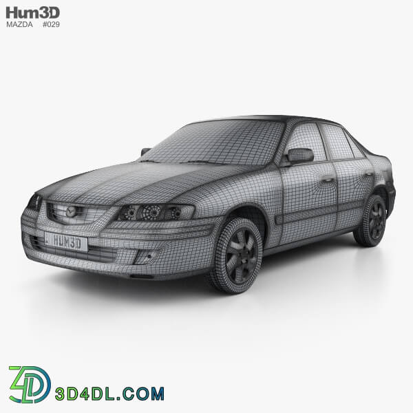 Hum3D Mazda 626 (GF) sedan 1998