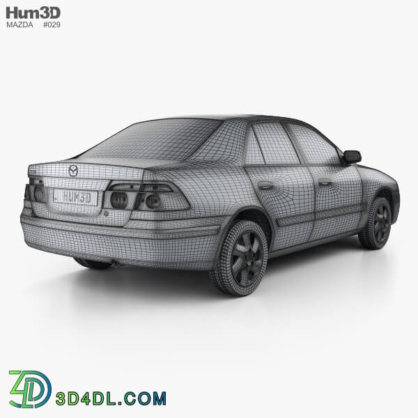 Hum3D Mazda 626 (GF) sedan 1998