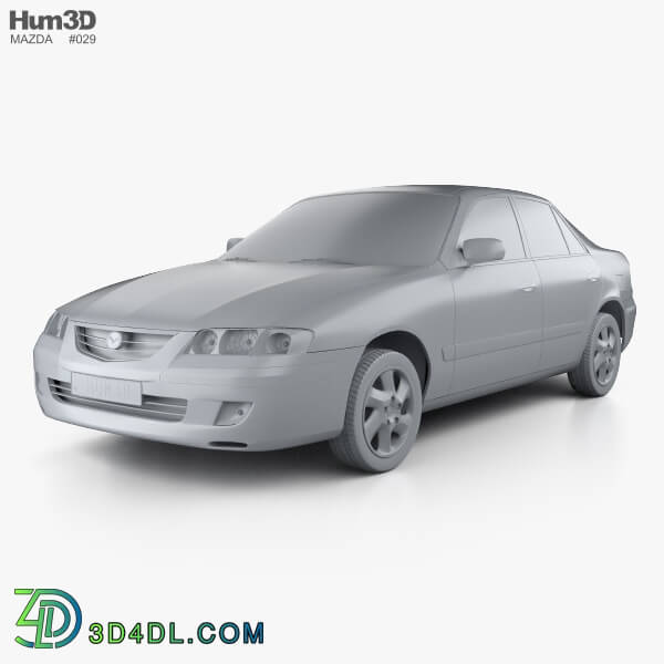 Hum3D Mazda 626 (GF) sedan 1998