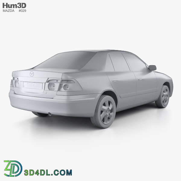 Hum3D Mazda 626 (GF) sedan 1998