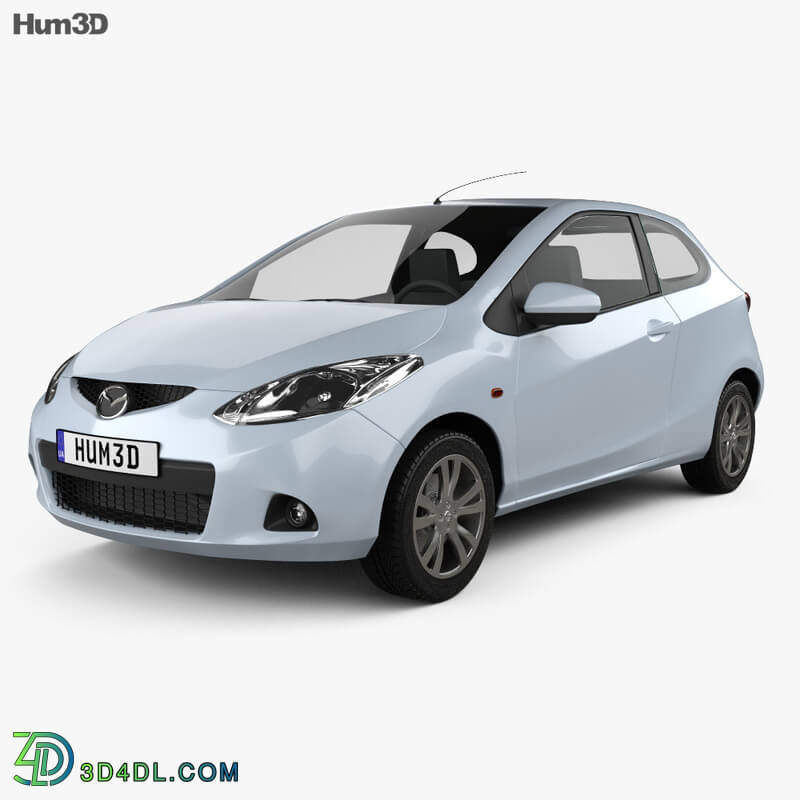 Hum3D Mazda Demio (Mazda2) 3 door 2010