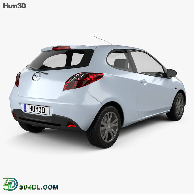 Hum3D Mazda Demio (Mazda2) 3 door 2010