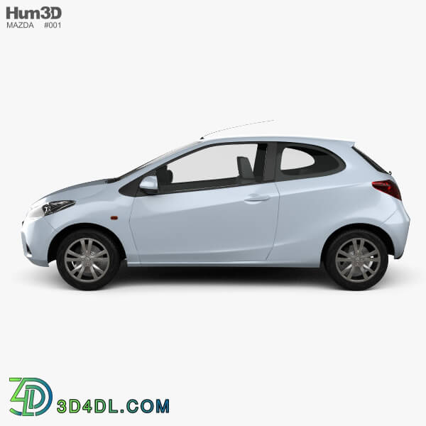 Hum3D Mazda Demio (Mazda2) 3 door 2010