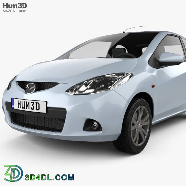 Hum3D Mazda Demio (Mazda2) 3 door 2010