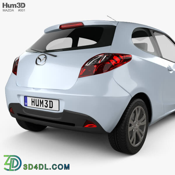 Hum3D Mazda Demio (Mazda2) 3 door 2010