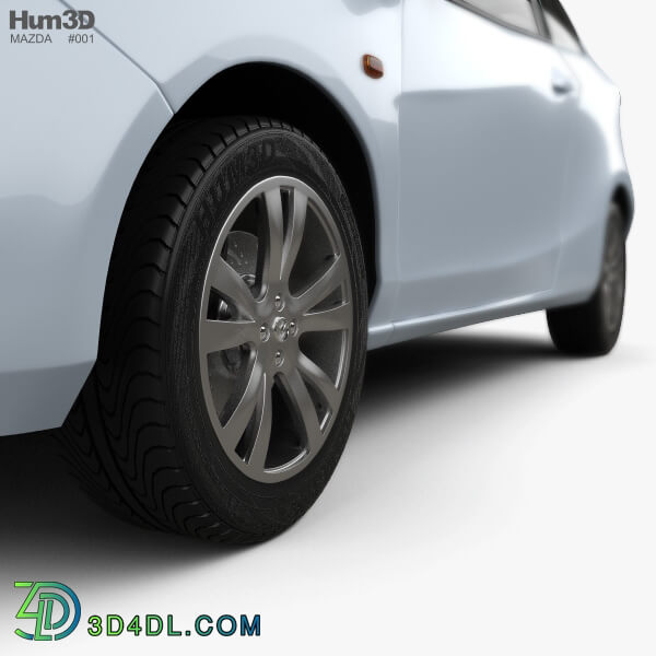 Hum3D Mazda Demio (Mazda2) 3 door 2010