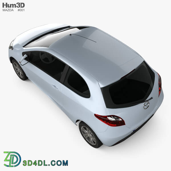 Hum3D Mazda Demio (Mazda2) 3 door 2010