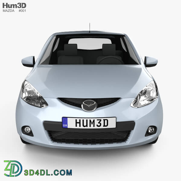 Hum3D Mazda Demio (Mazda2) 3 door 2010