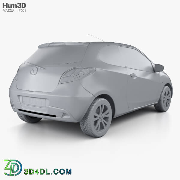 Hum3D Mazda Demio (Mazda2) 3 door 2010