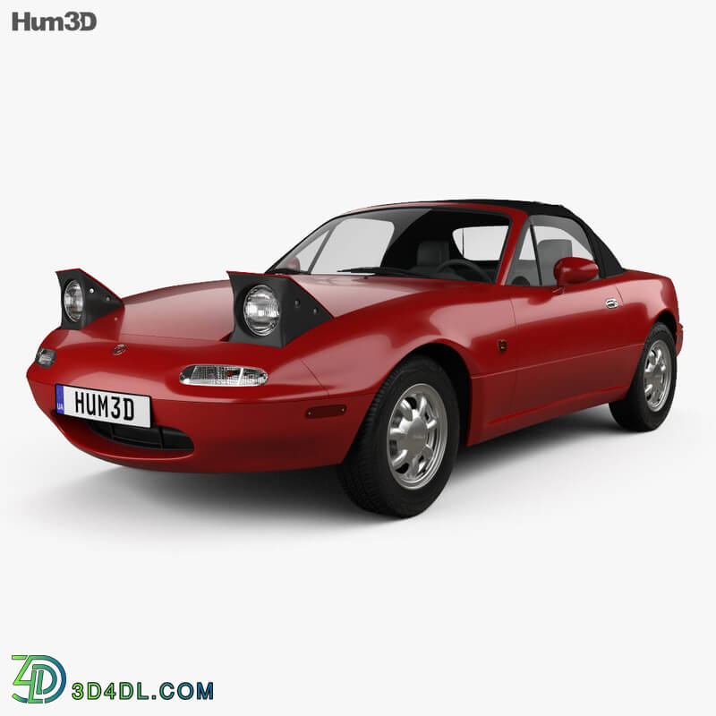 Hum3D Mazda MX 5 1989