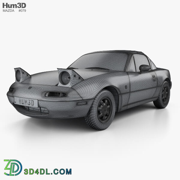 Hum3D Mazda MX 5 1989