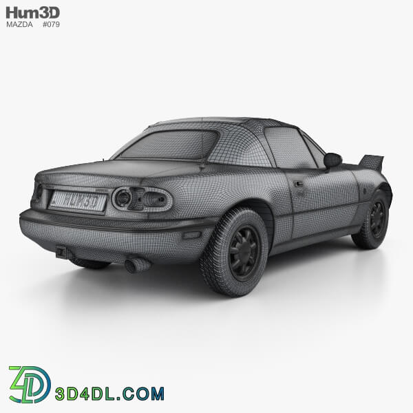 Hum3D Mazda MX 5 1989