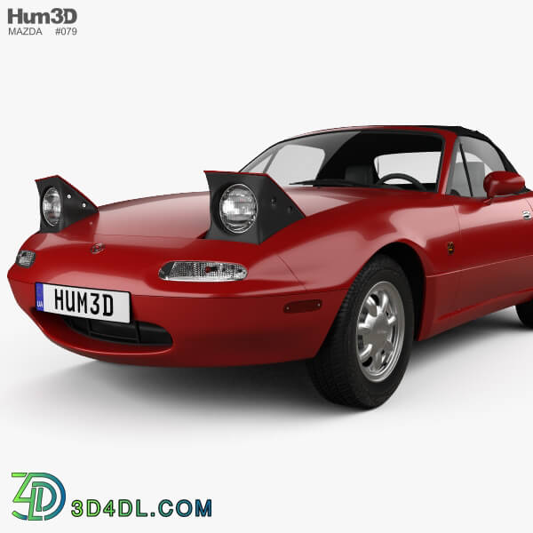 Hum3D Mazda MX 5 1989