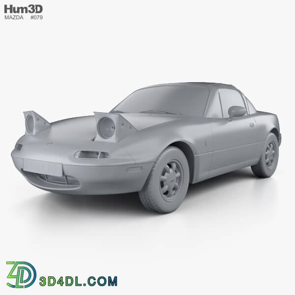 Hum3D Mazda MX 5 1989