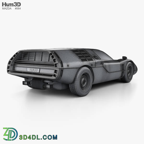 Hum3D Mazda RX 500 1970