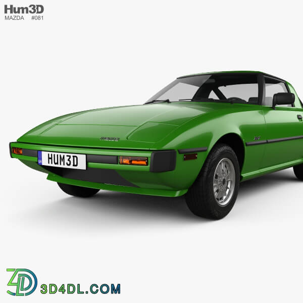 Hum3D Mazda RX 7 1978