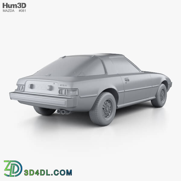 Hum3D Mazda RX 7 1978