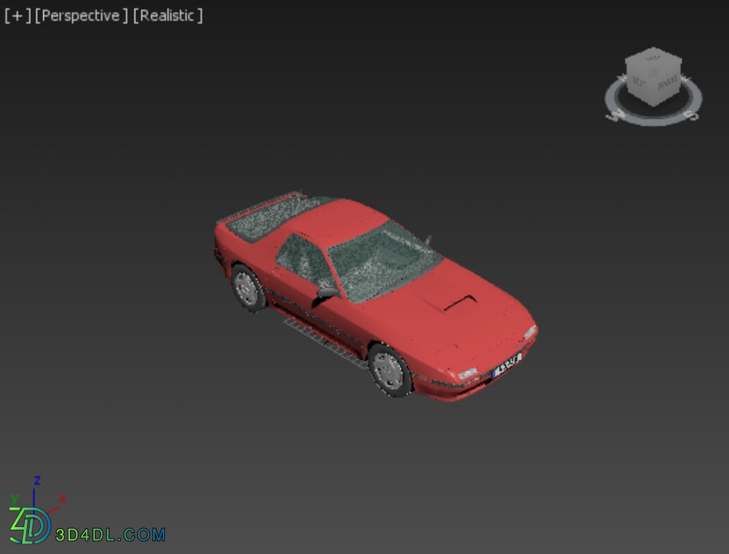 Hum3D Mazda RX 7 coupe 1985