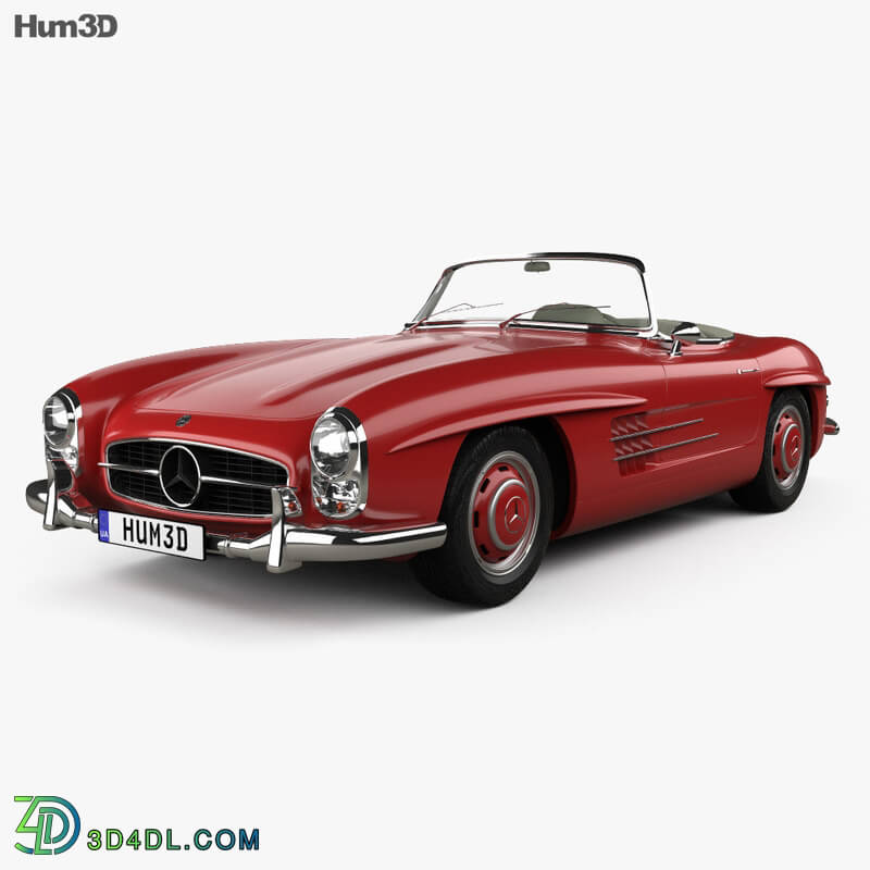 Hum3D Mercedes Benz 300 SL 1957