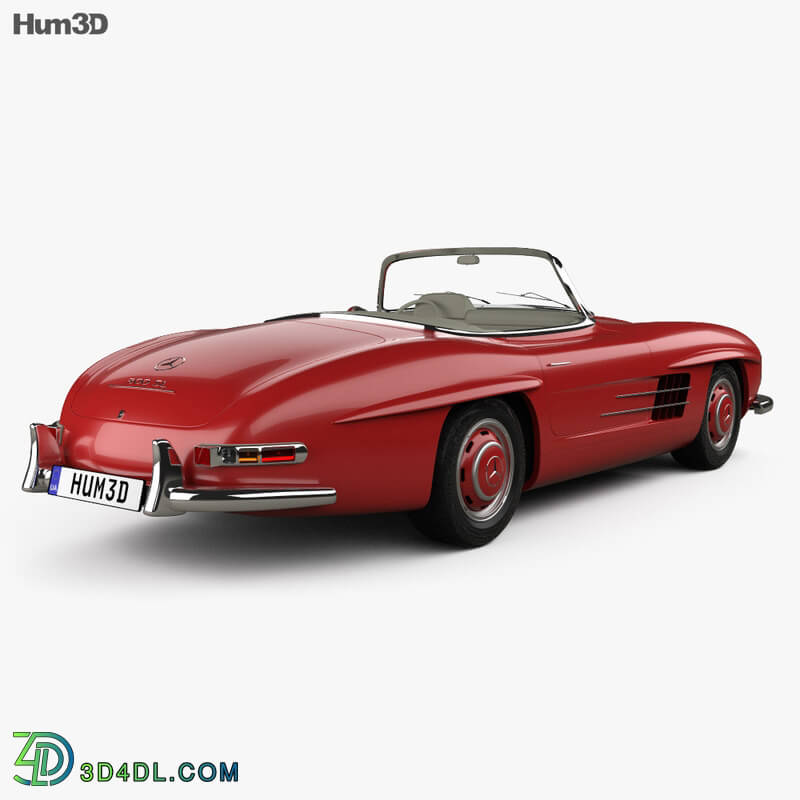 Hum3D Mercedes Benz 300 SL 1957