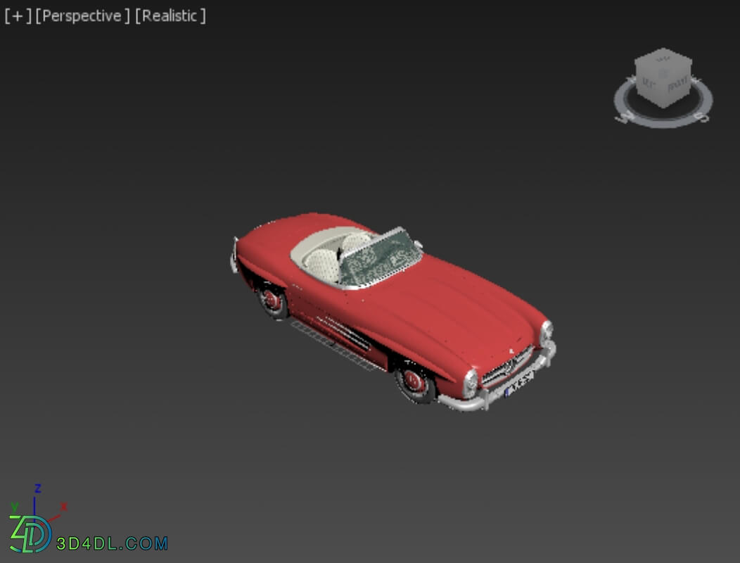 Hum3D Mercedes Benz 300 SL 1957