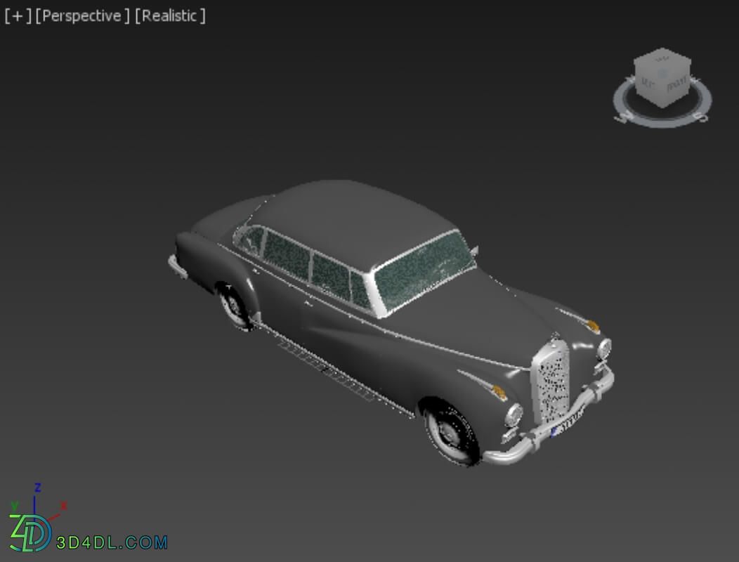 Hum3D Mercedes Benz 300d (W189) 1957