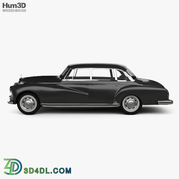 Hum3D Mercedes Benz 300d (W189) 1957