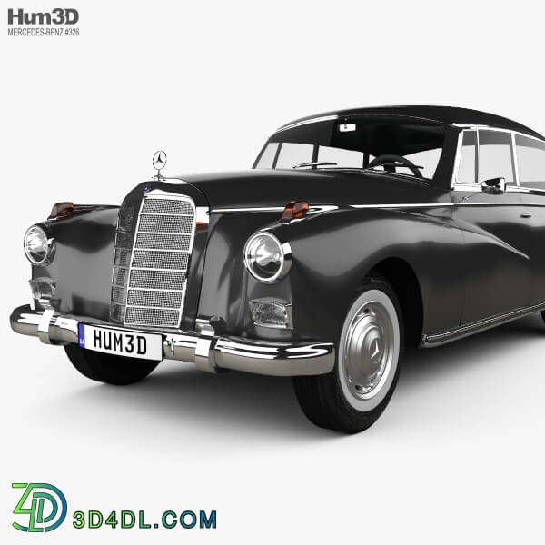 Hum3D Mercedes Benz 300d (W189) 1957