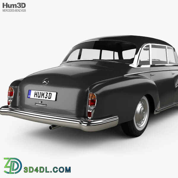 Hum3D Mercedes Benz 300d (W189) 1957